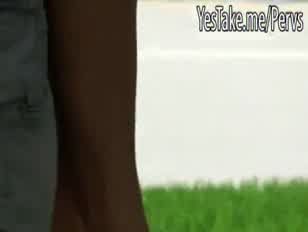 Booby gf inexpérimenté savana gingembre foré jusqu39à rigide au bord du lac